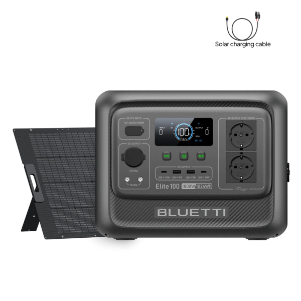 BLUETTI Elite 100 V2 Portable Power Station | 1.800 W 1.024 Wh